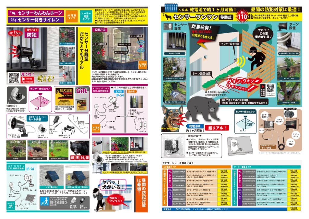 熊よけ　ワンワンシリーズ